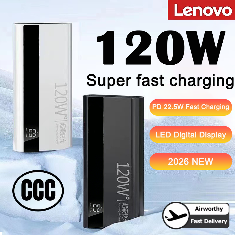 Solar Emergency Charger - Power Bank Lenovo da 1.000.000 mAh,